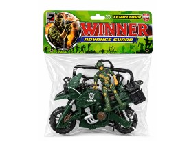 Soldado con moto WINNER